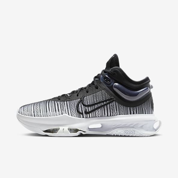 Mens black nike basketball shoes hot sale